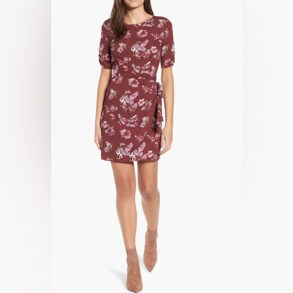 ASTR The Label Wrap Front Dress - Picture 1 of 12